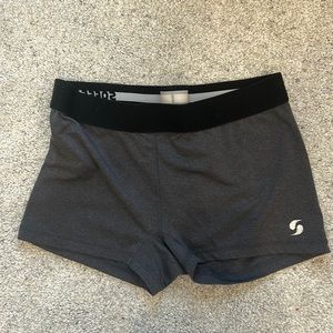 Soffe Gray cheer shorts size M woman